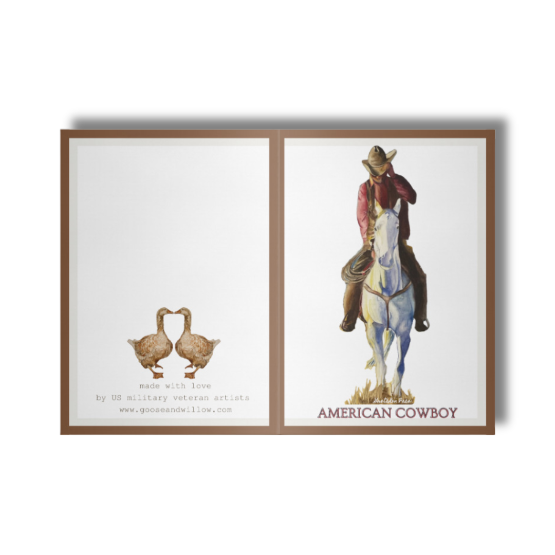 Greeting Card - Cowboy (5x7)