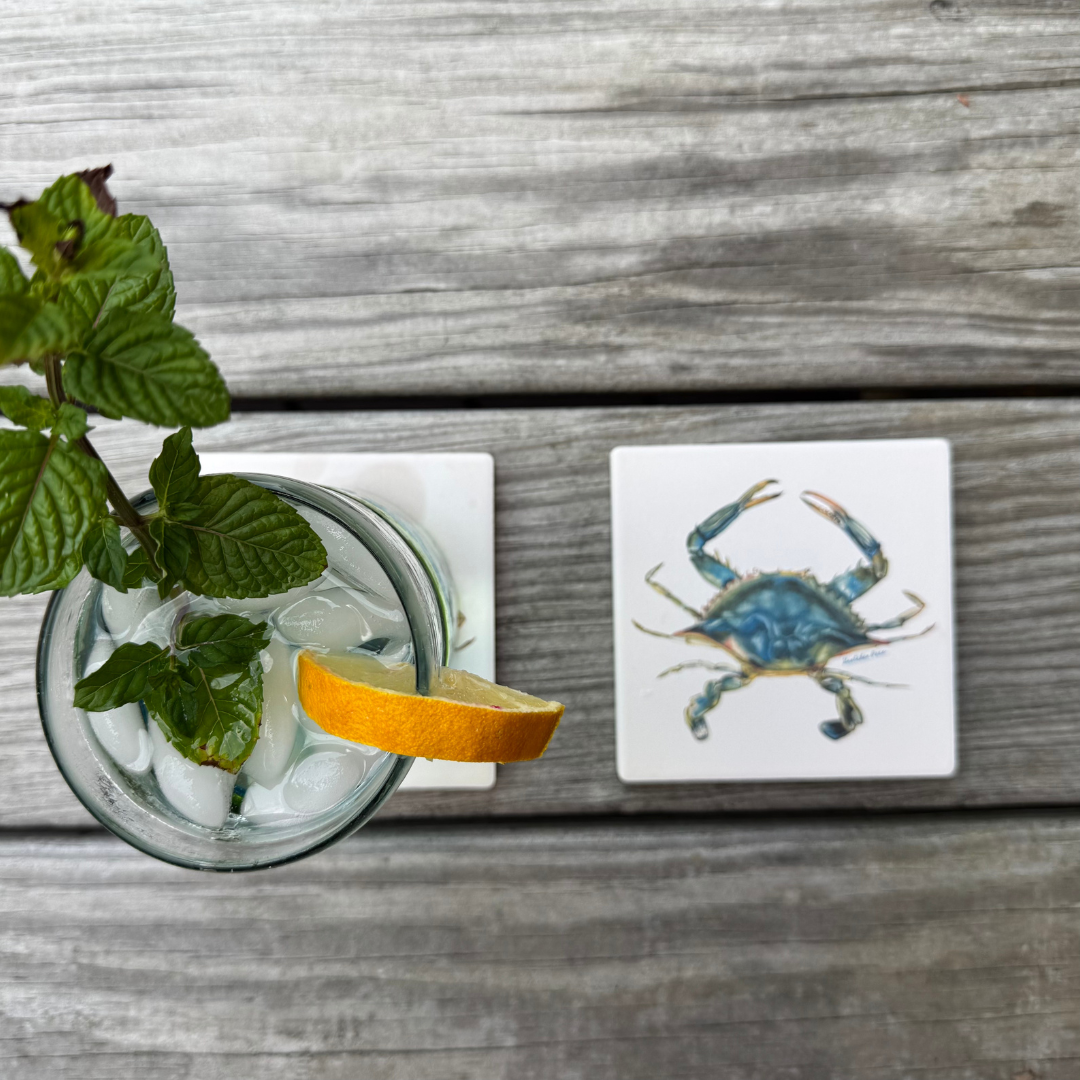 Stone Coaster - Crab
