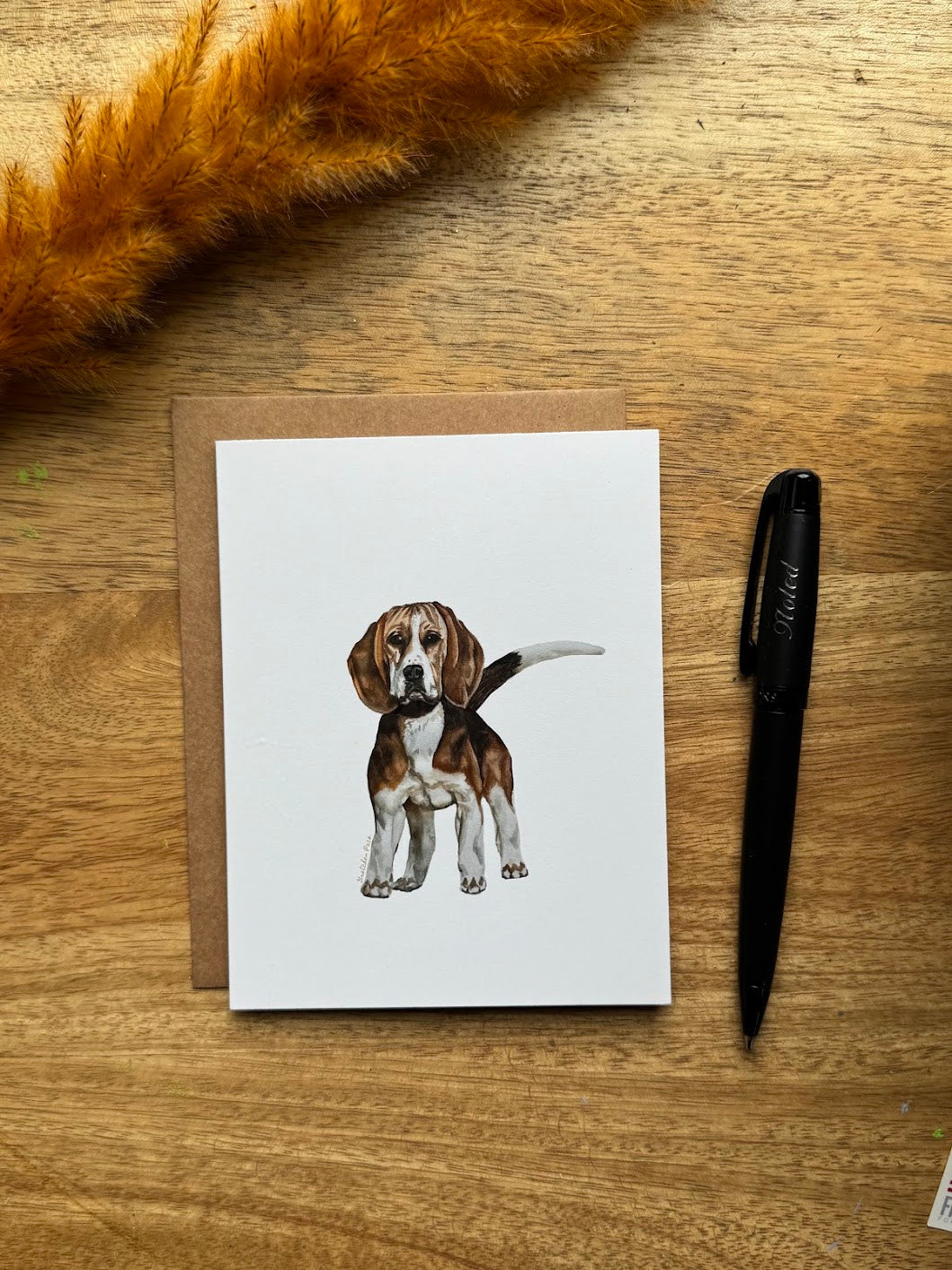 Greeting Card - Beagle