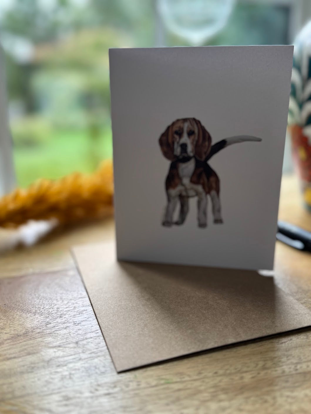 Greeting Card - Beagle