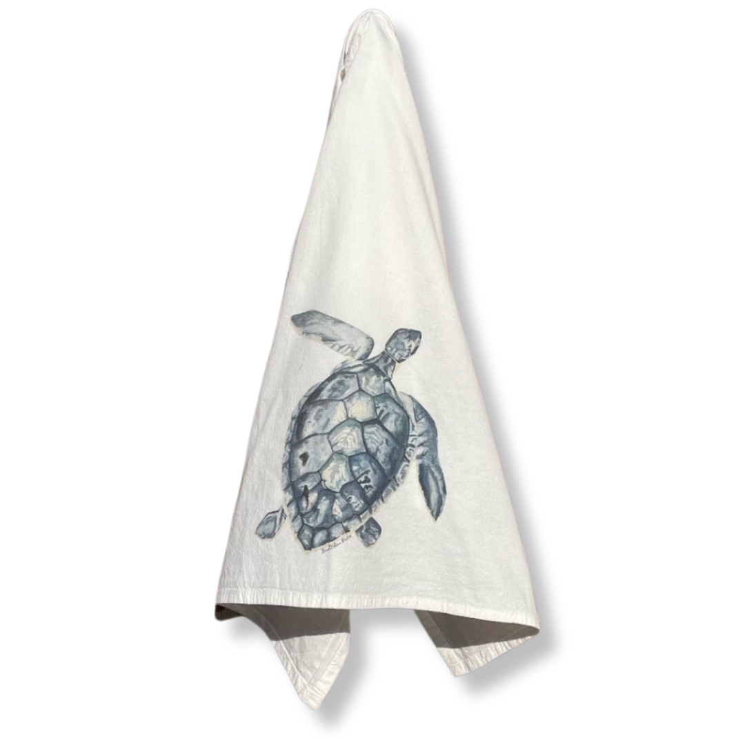 Flour Sack Towel - Sea Turtle – Goose and Willow