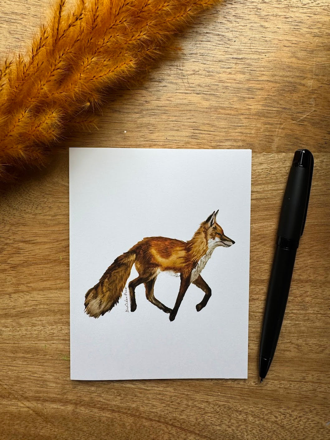 Greeting Card - Fox