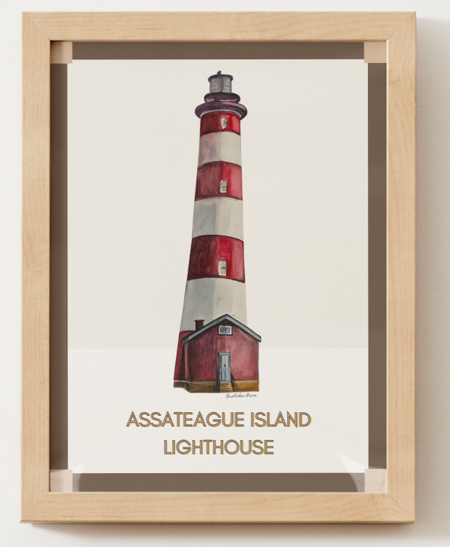 Poster - Assateague Island Lighthouse