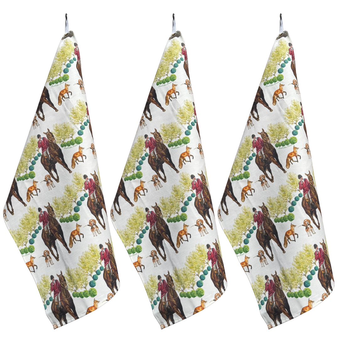 Tea Towel - The Hunt in Woods