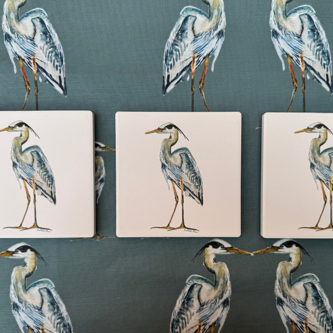 Stone Coaster - Heron