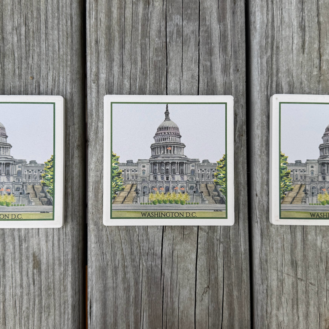 Stone Coaster - US Capitol Building