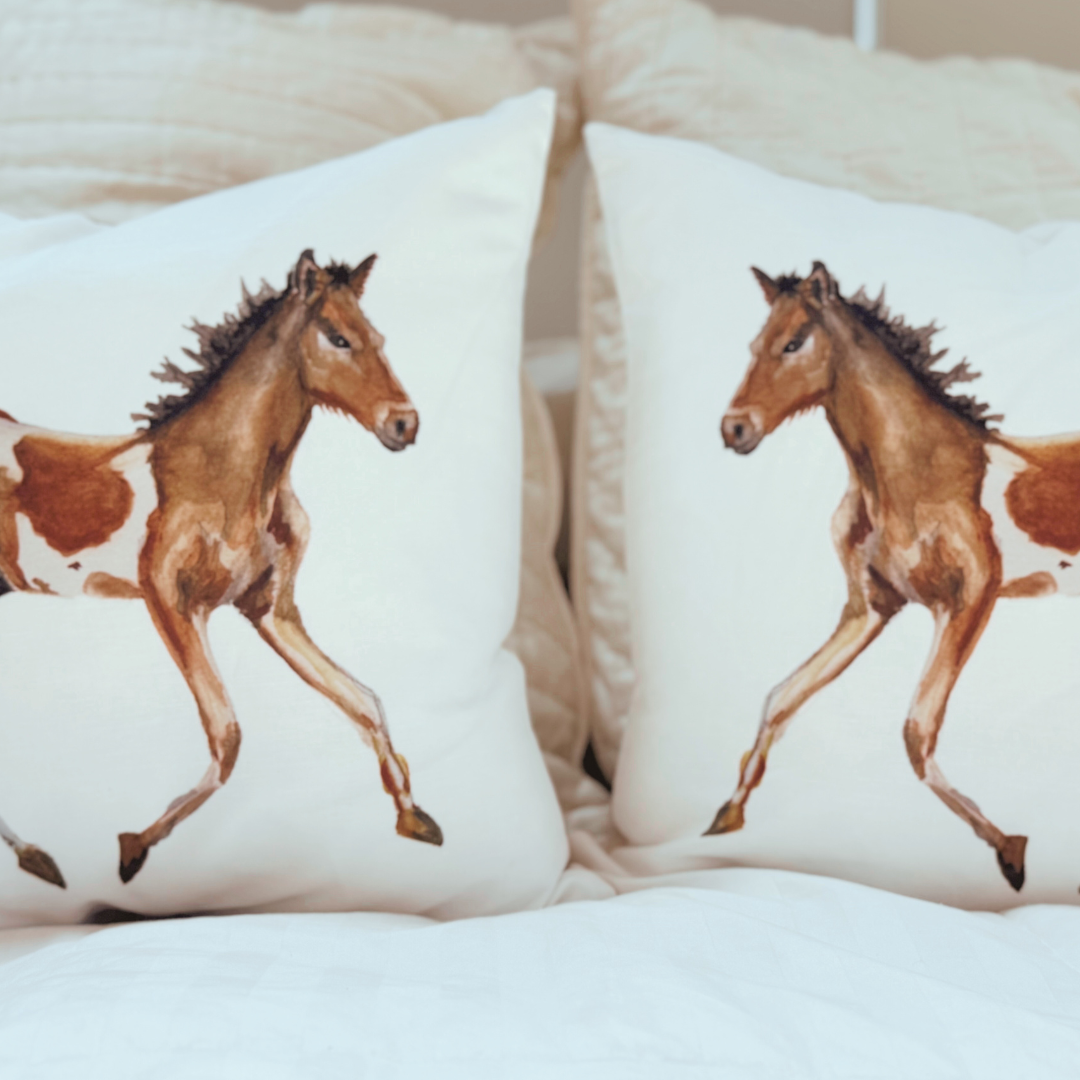 Throw Pillow - Pony