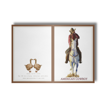 Greeting Card - Cowboy