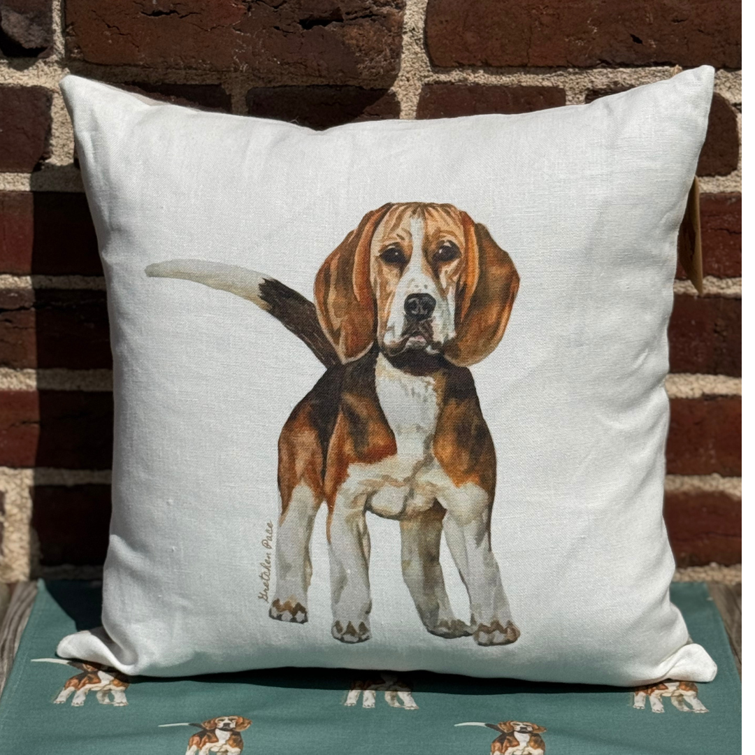 Throw Pillow - Beagle