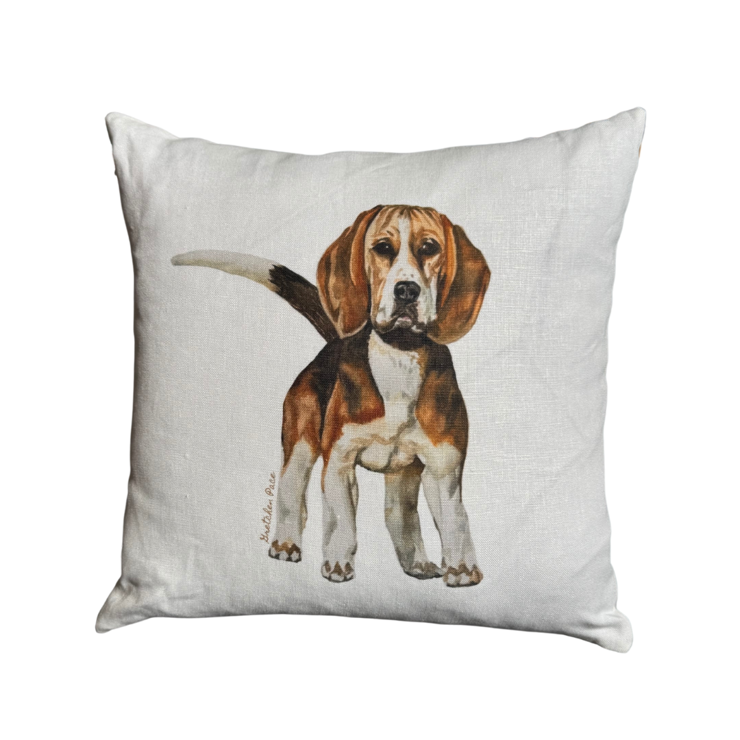 Throw Pillow - Beagle