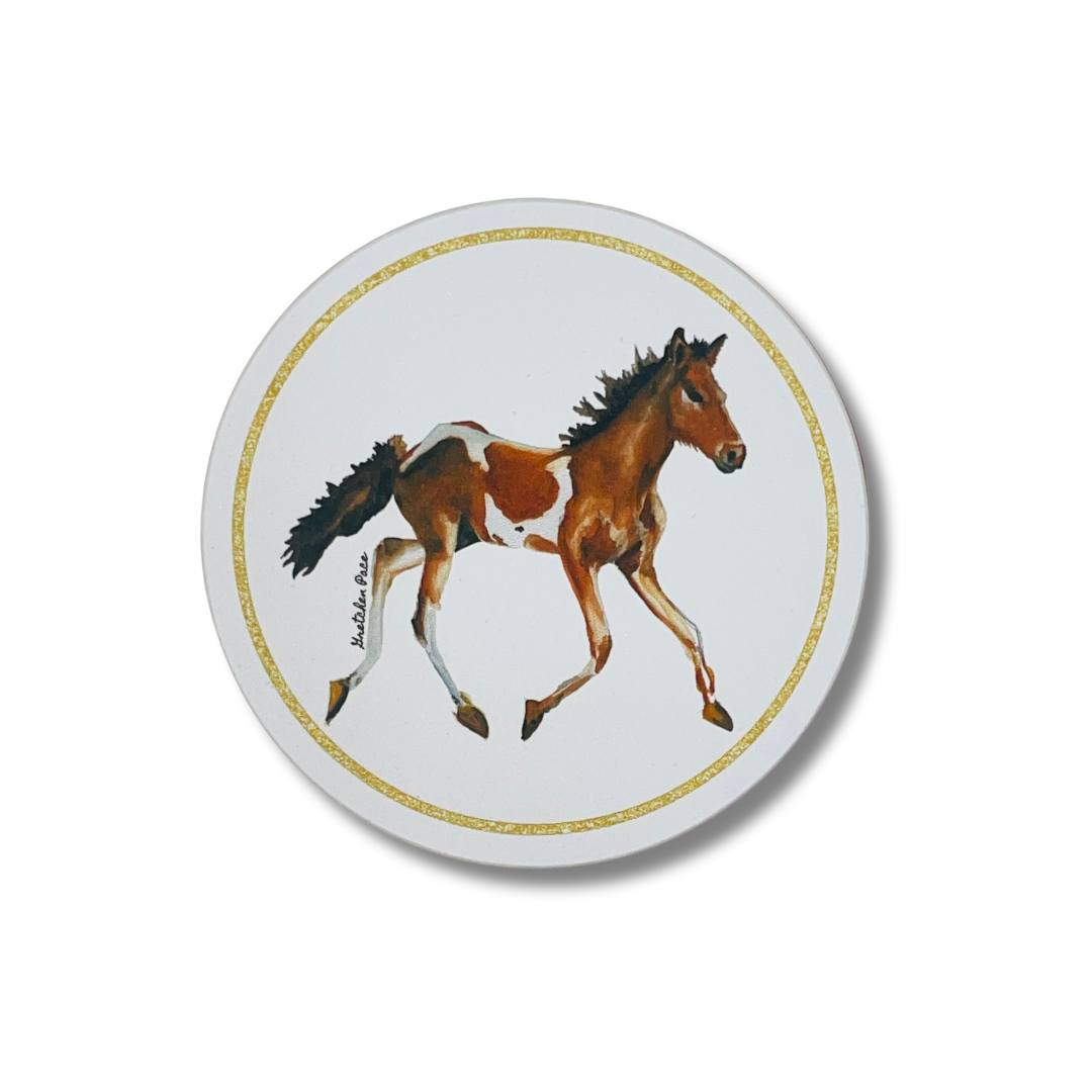 Stone Coaster - Pony (Circular)