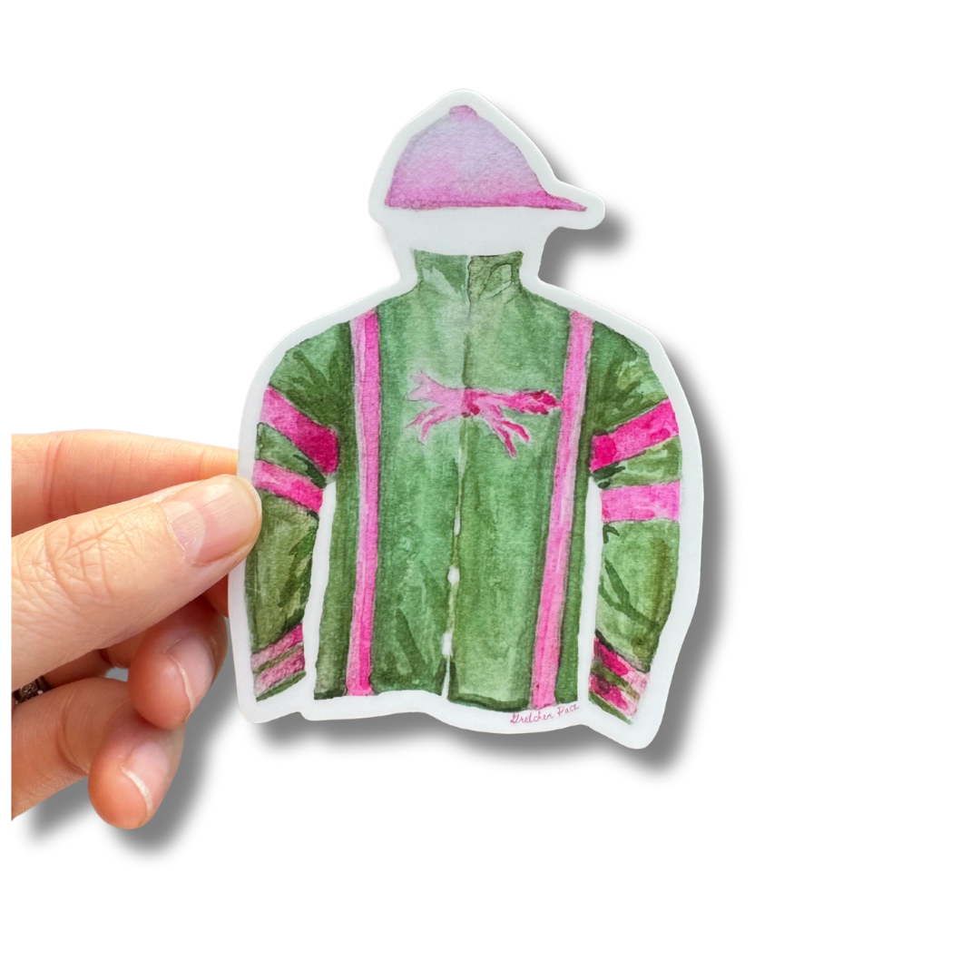 Vinyl sticker - Foxfield Jockey Silk