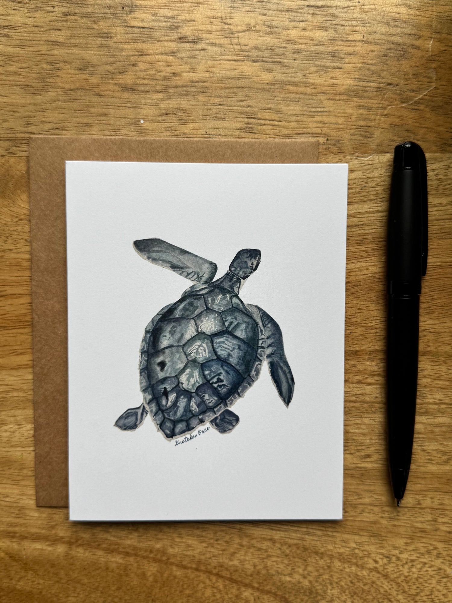Greeting Card - Turtle