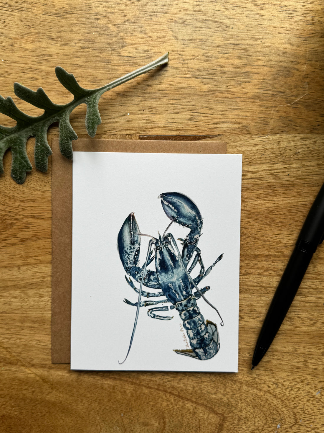 Greeting Card - Lobster