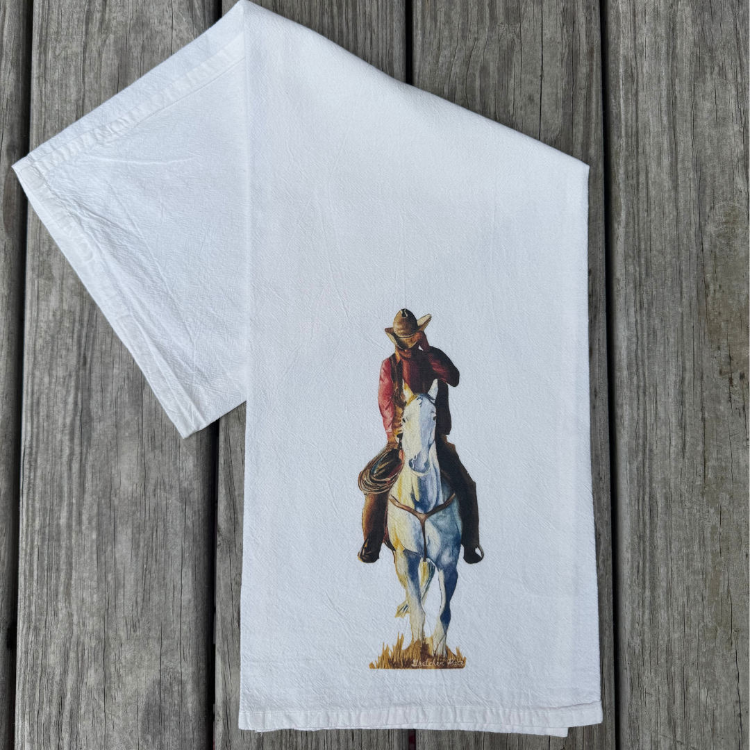 Dish Towel - American Cowboy