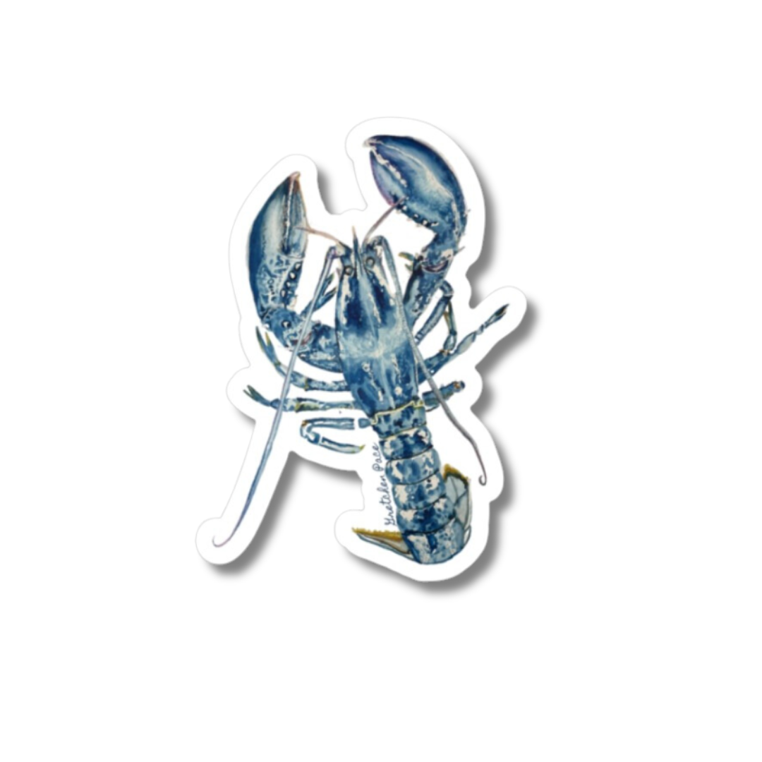 Vinyl sticker - Blue Lobster