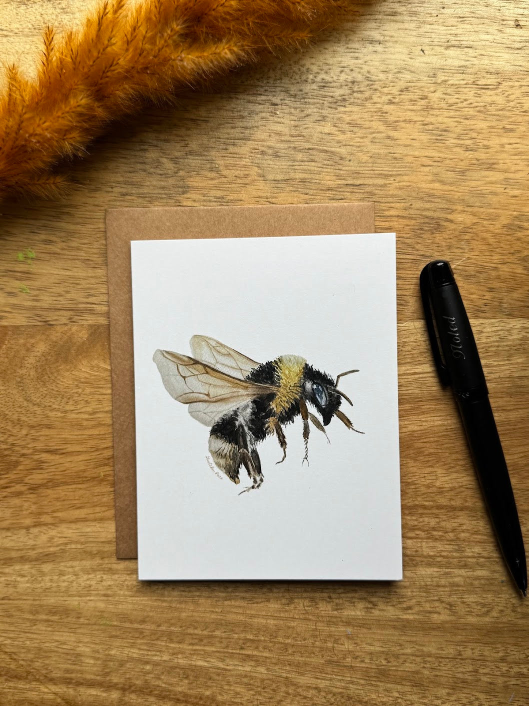 Greeting Card - Bumble Bee