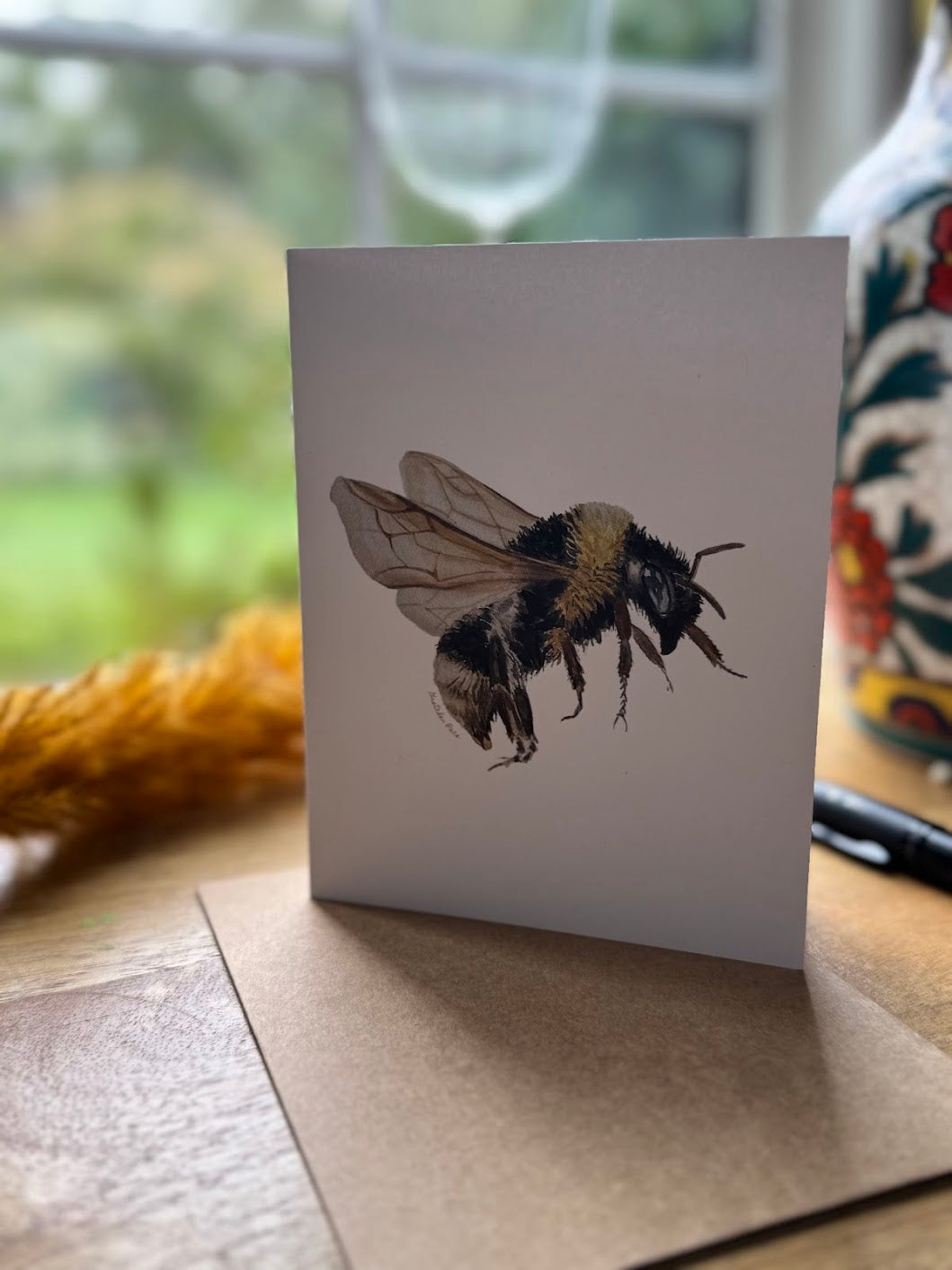 Greeting Card - Bumble Bee