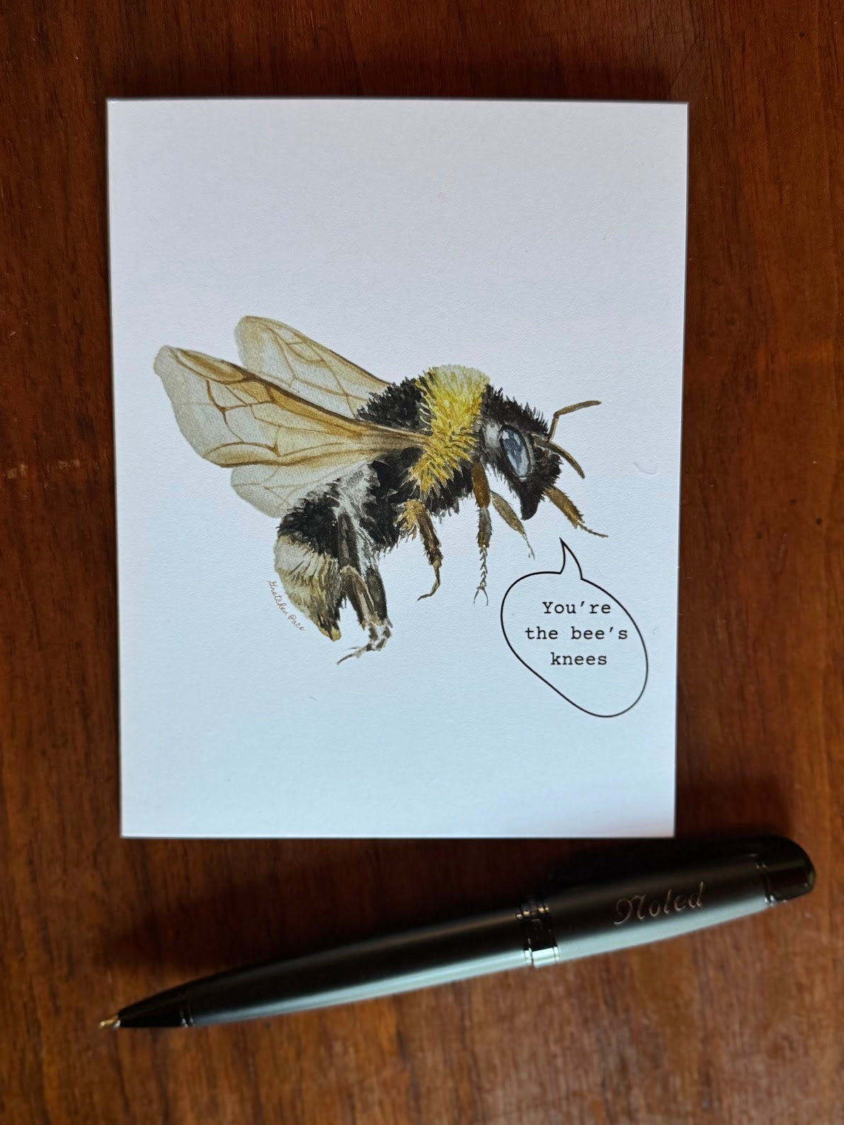 Greeting Card - Bumble Bee Bee&