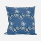 Throw Pillow - Karner Blue Butterfly on Blue