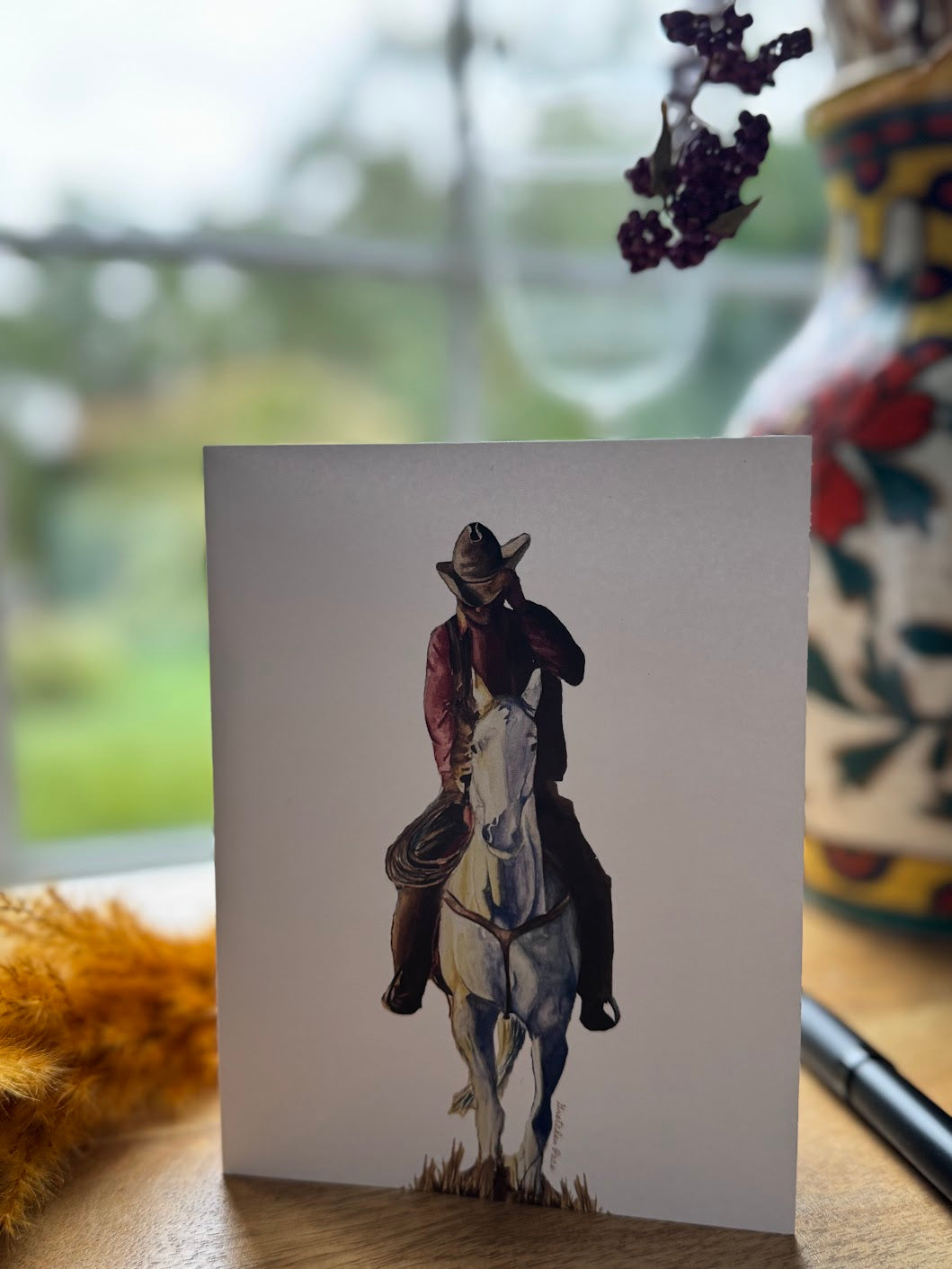 Greeting Card - Cowboy