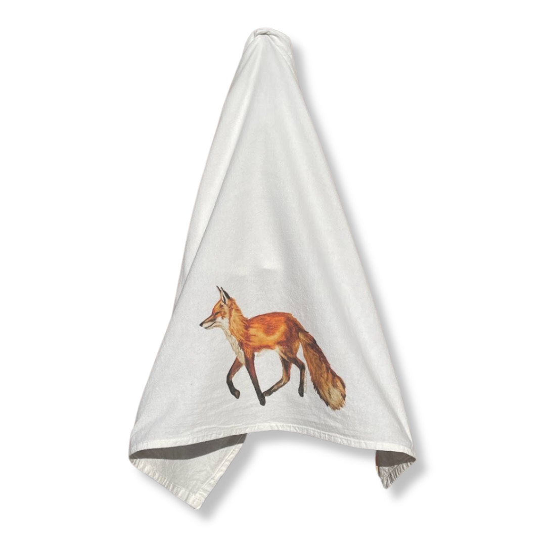 Flour Sack Towel - Fox