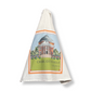 Flour Sack Towel - The Rotunda with Orange Border