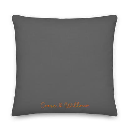 Throw Pillow - Fox with frame