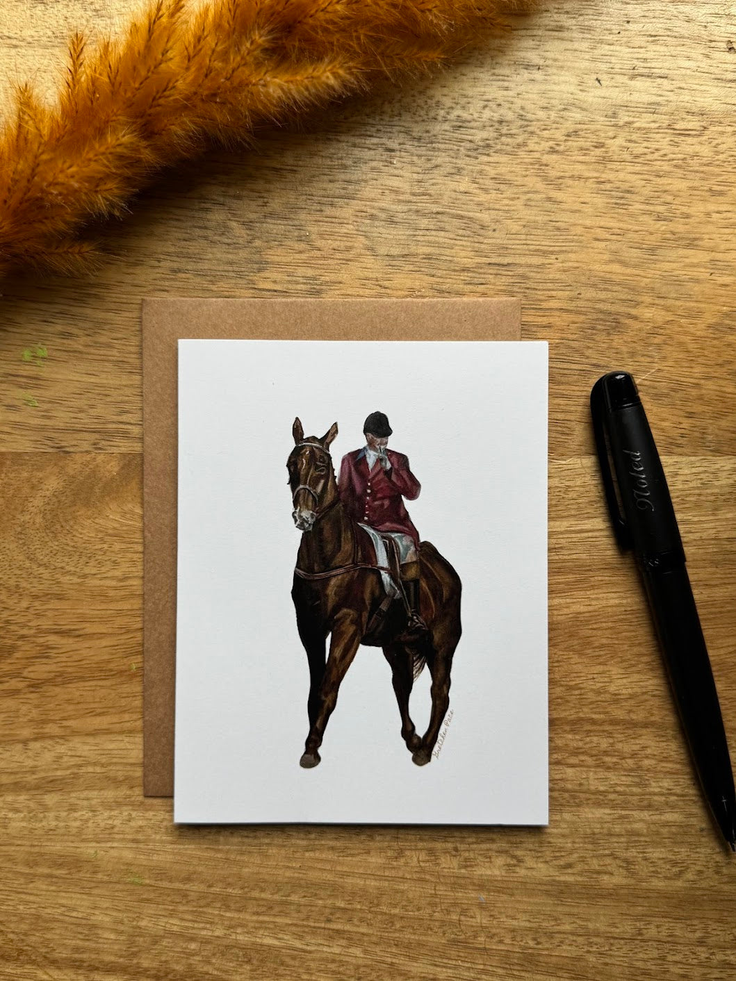 Greeting Card - Huntsman