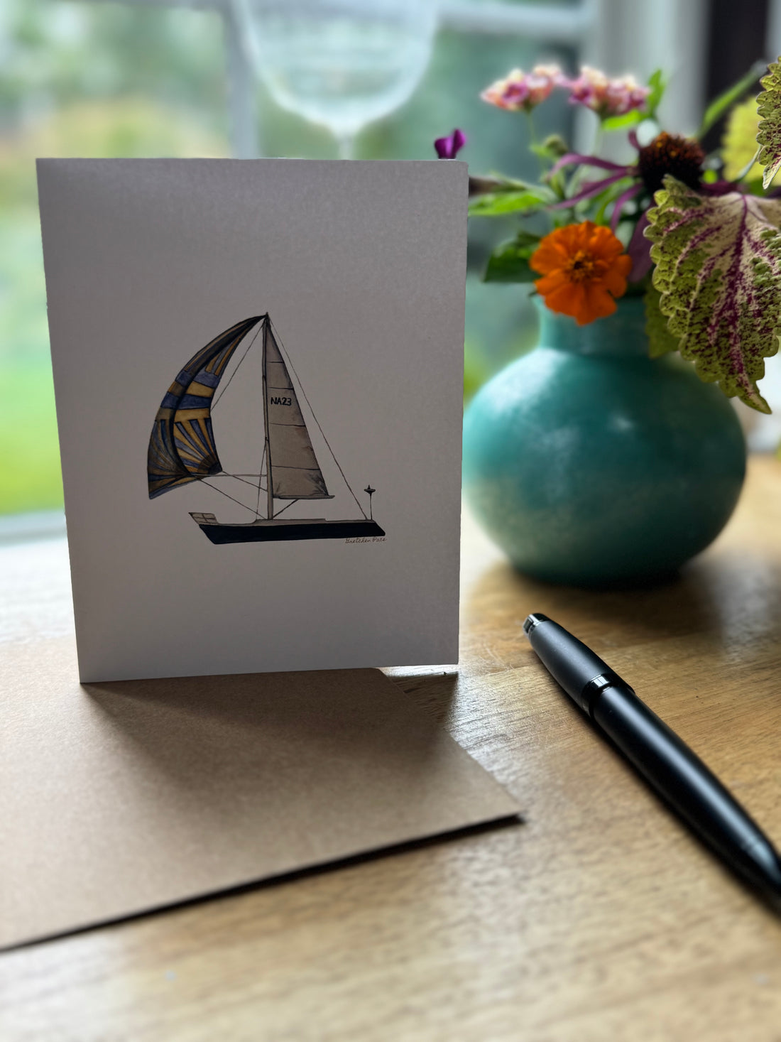 Greeting Card - Sailboat