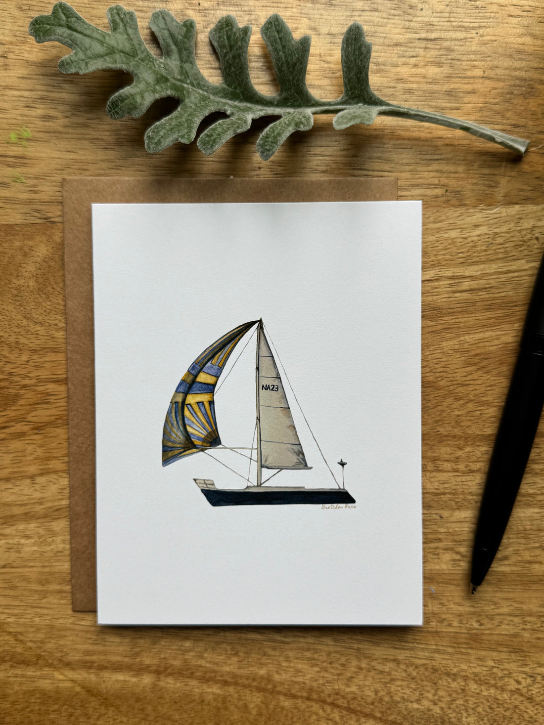 Greeting Card - Sailboat