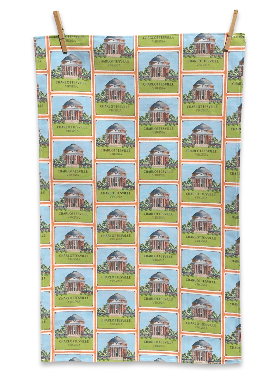 Tea Towel - The Rotunda on Linen Cotton