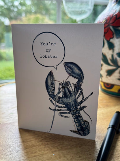 Greeting Card - Lobster You&