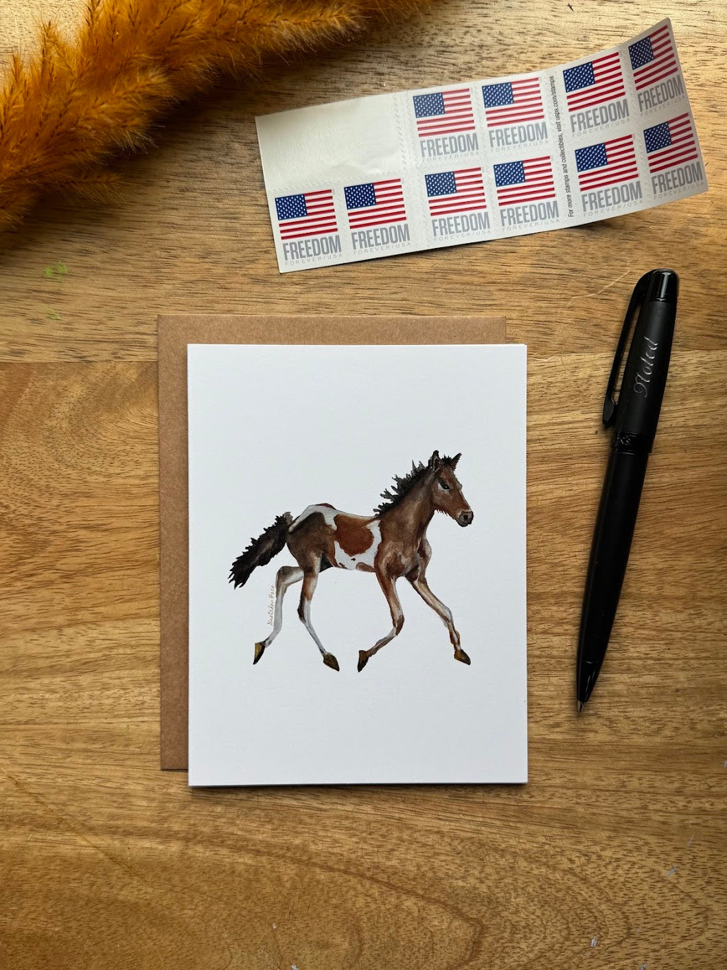 Greeting Card - Pony