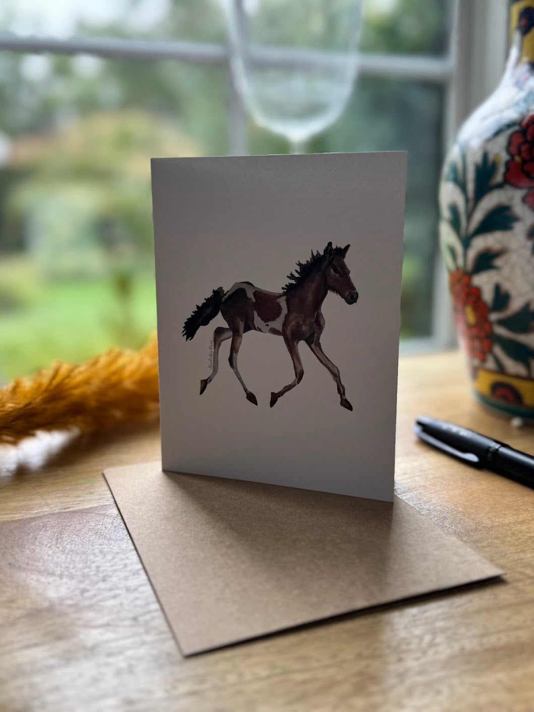 Greeting Card - Pony