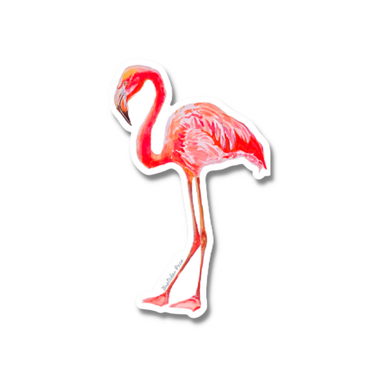 Vinyl sticker - Flamingo