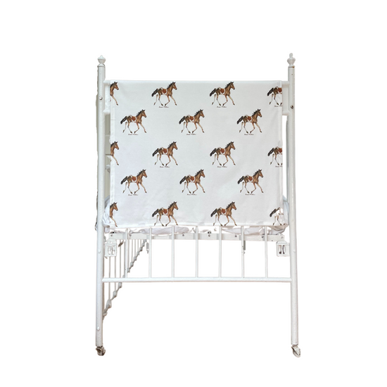 Baby Blanket - Chincoteague Pony on Organic Cotton Knit