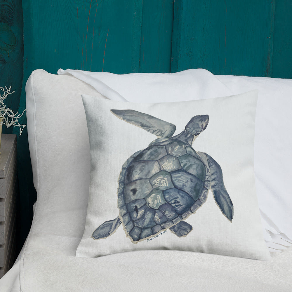 Throw Pillow - Sea Turtle