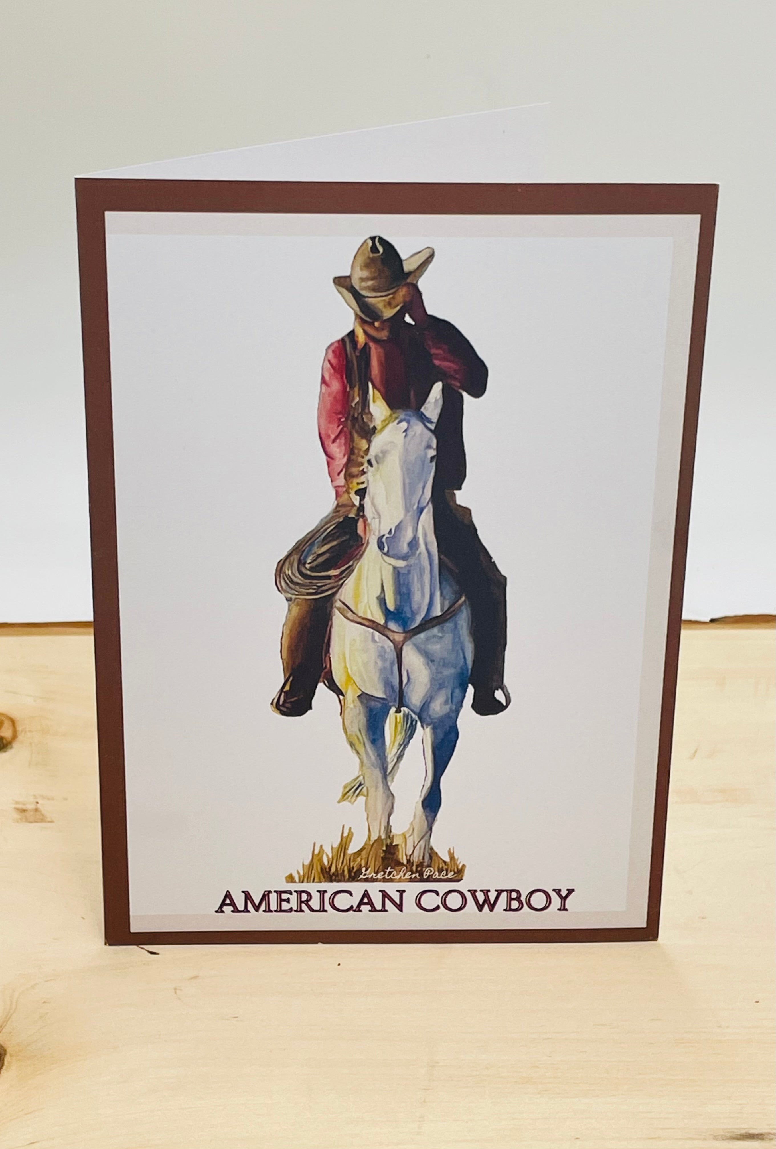 Greeting Card - Cowboy