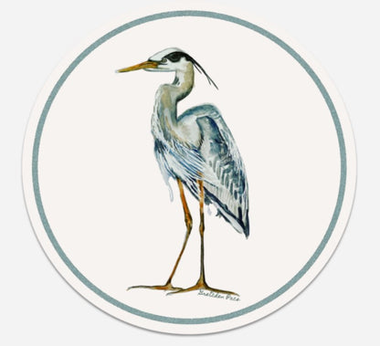 Paper Coaster Set - Heron