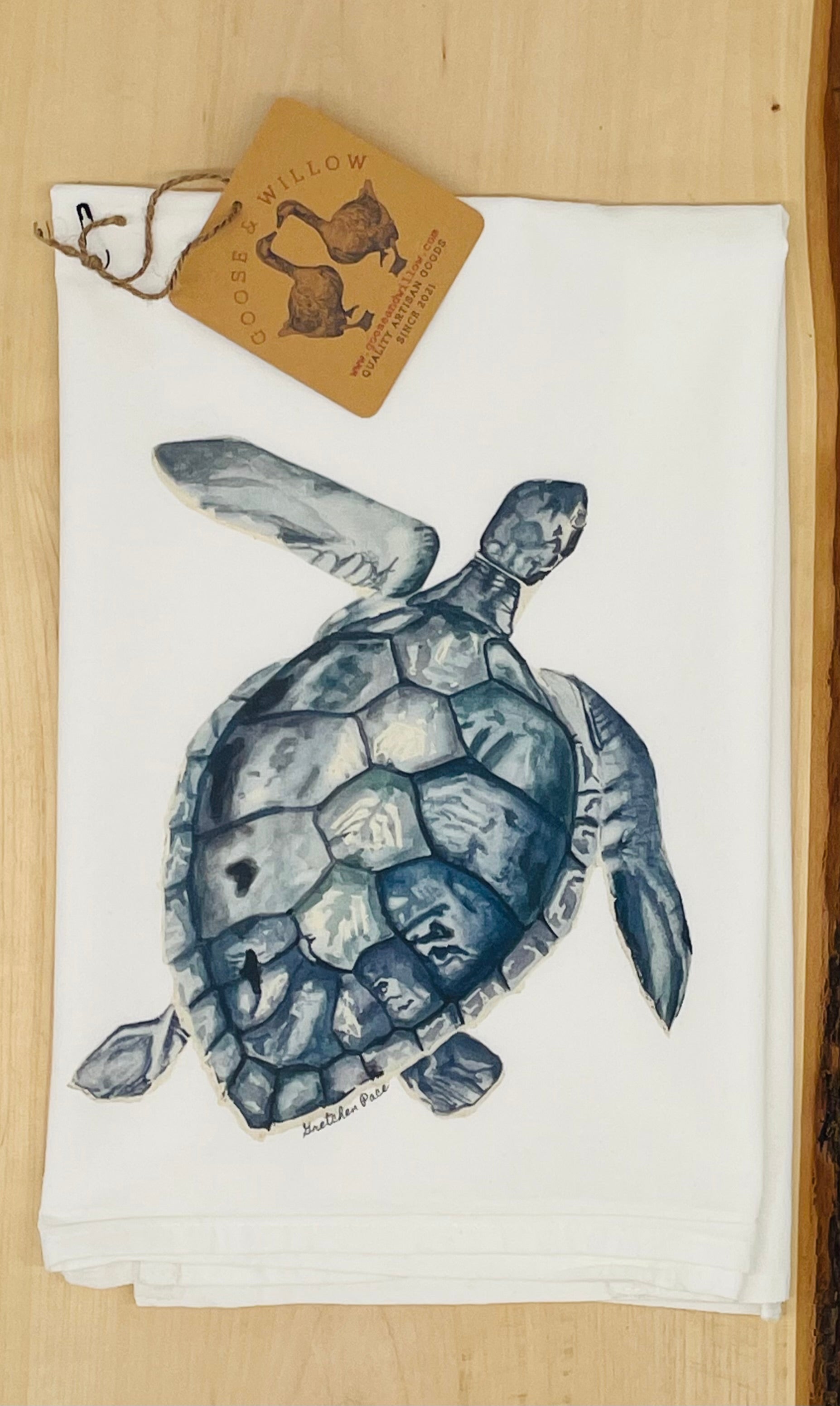 Flour Sack Towel - Sea Turtle