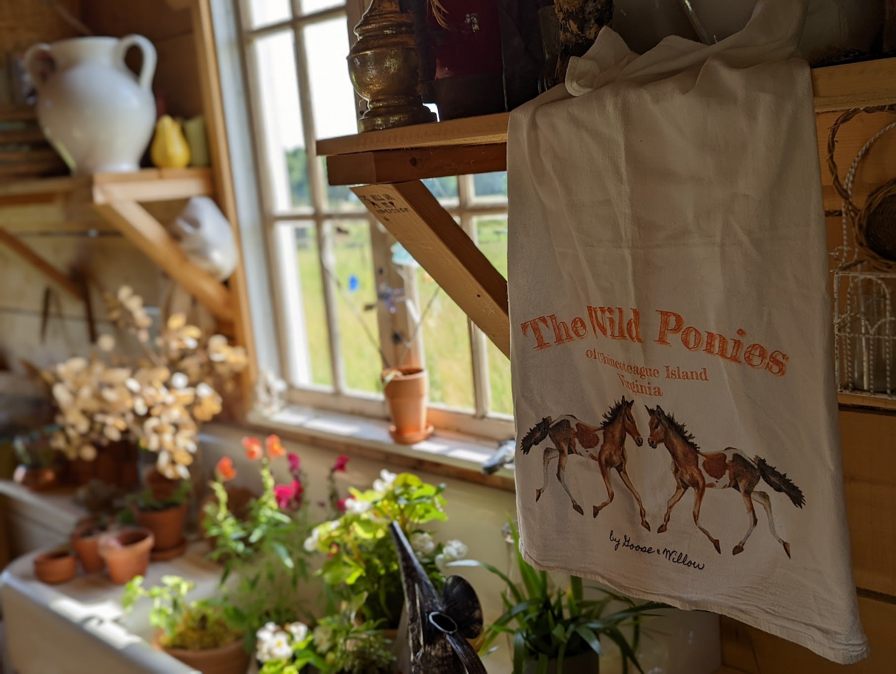 Flour Sack - Chincoteague Pony