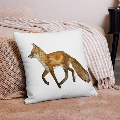 Throw Pillow - Fox