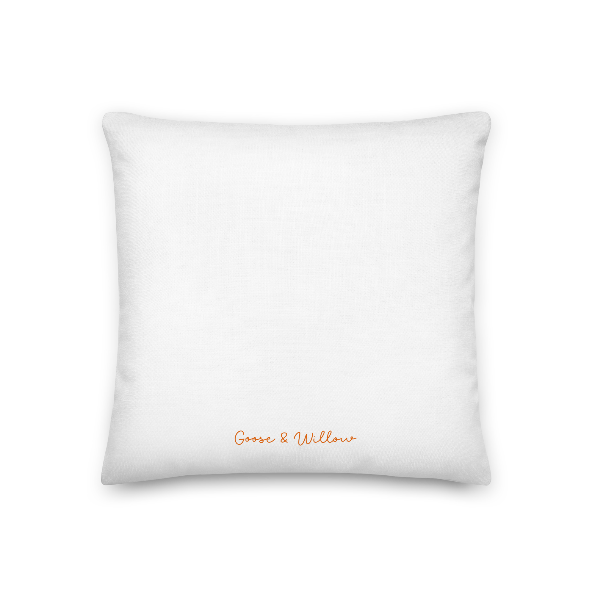 Throw Pillow - Kissing Geese