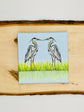 Canvas Print - Kissing Heron