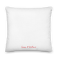 Throw Pillow - Lighthouse on Red