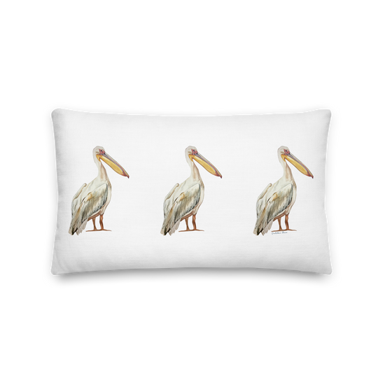 Throw Pillow - Pelican