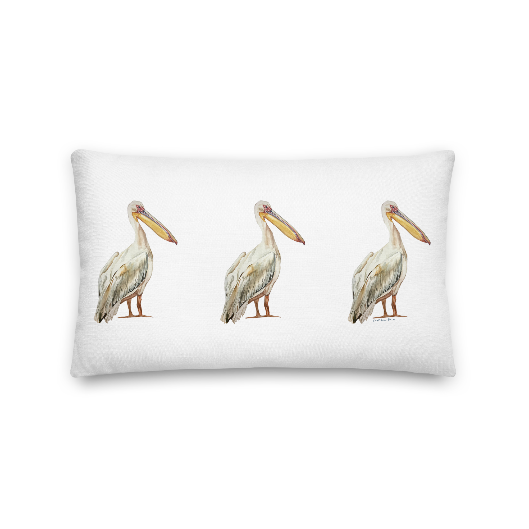 Throw Pillow - Pelican