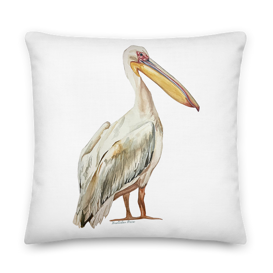 Throw Pillow - Pelican