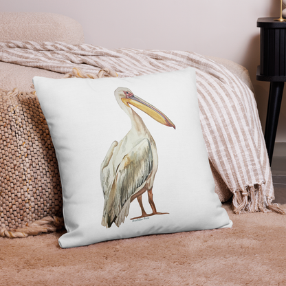 Throw Pillow - Pelican